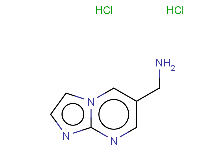 {imidazo[1,2-a]pyrimidin-6-yl}methanamine dihydrochloride