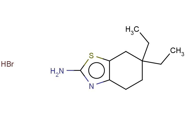 6,6-diethyl-4,5,6,7-tetrahydro-1,3-benzothiazol-2-amine hydrobromide