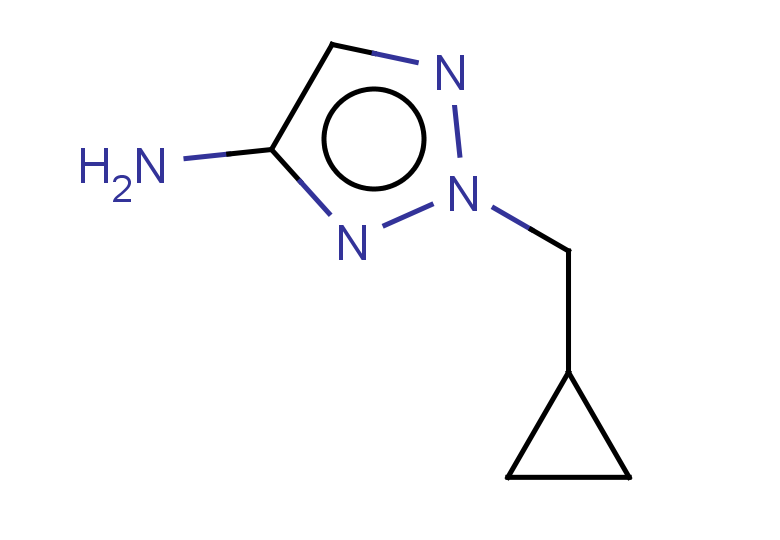 2-(cyclopropylmethyl)-2H-1,2,3-triazol-4-amine