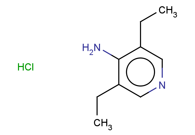 3,5-diethylpyridin-4-amine hydrochloride
