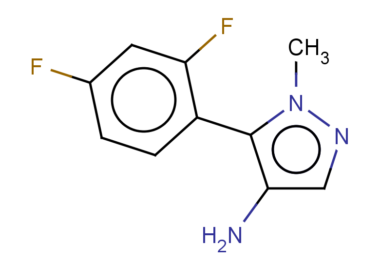 5-(2,4-difluorophenyl)-1-methyl-1H-pyrazol-4-amine