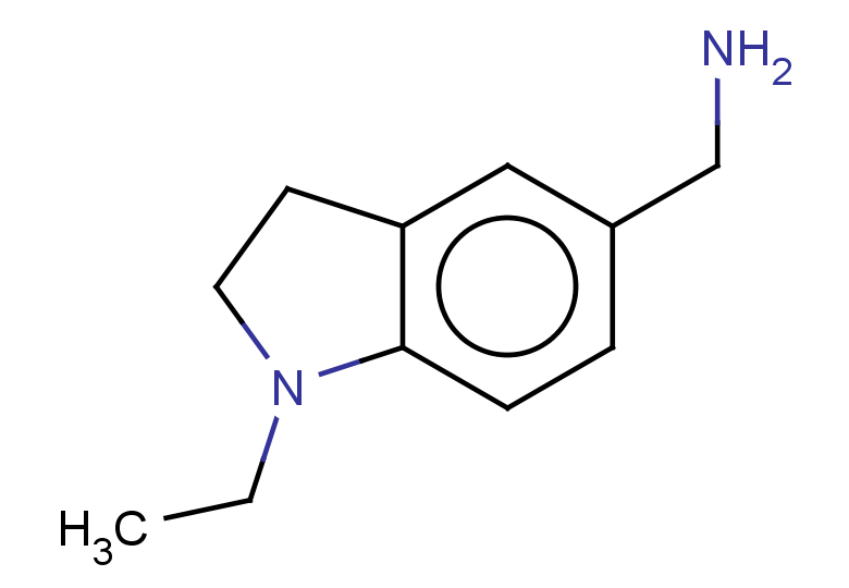1-(1-ethyl-2,3-dihydro-1H-indol-5-yl)methanamine