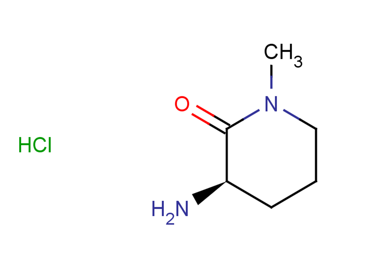 rel-(+)-3-amino-1-methylpiperidin-2-one hydrochloride