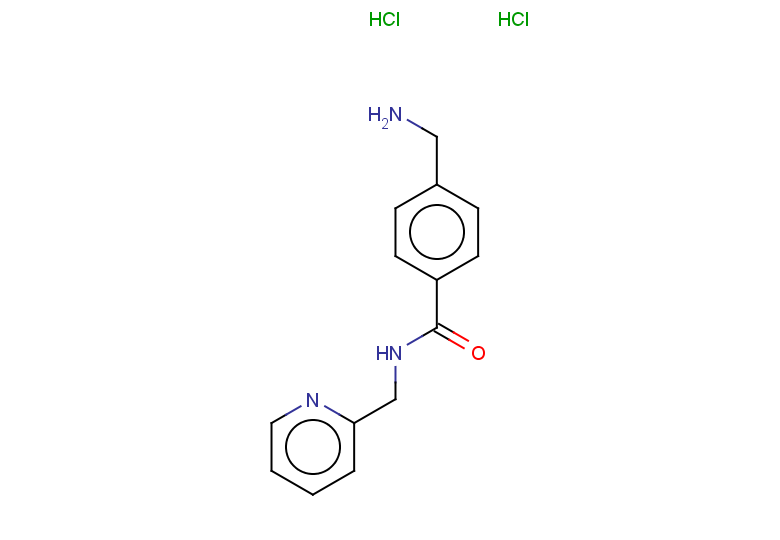 4-(aminomethyl)-N-[(pyridin-2-yl)methyl]benzamide dihydrochloride