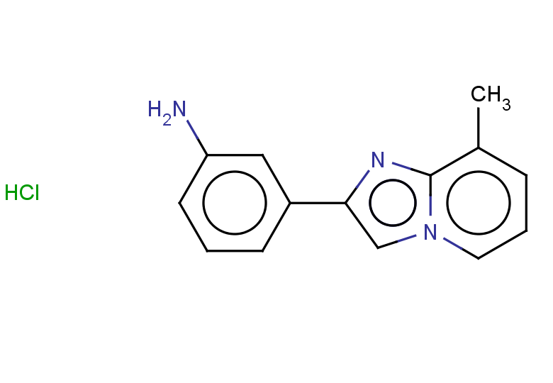 3-{8-methylimidazo[1,2-a]pyridin-2-yl}aniline hydrochloride