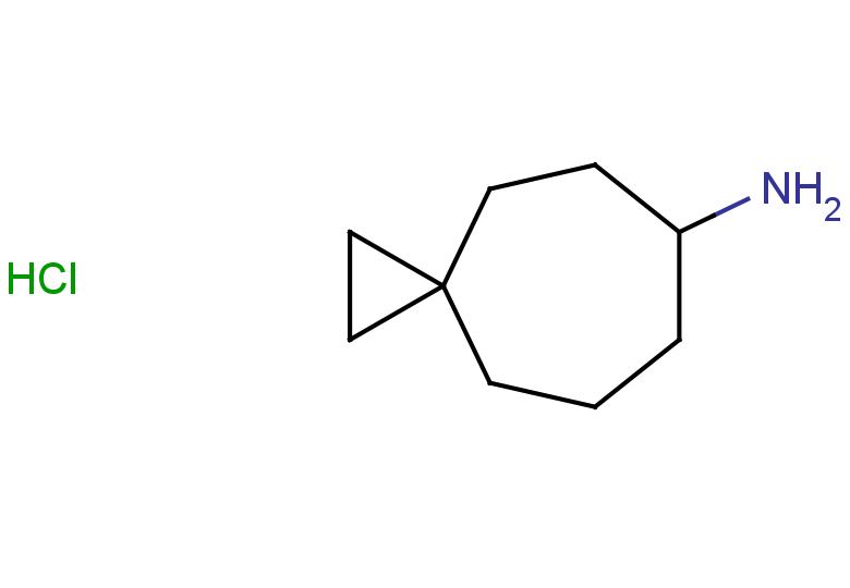 spiro[2.6]nonan-6-amine hydrochloride