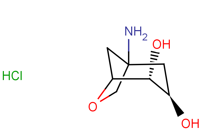 rac-(3R,4R)-1-amino-6-oxabicyclo[3.2.1]octane-3,4-diol hydrochloride