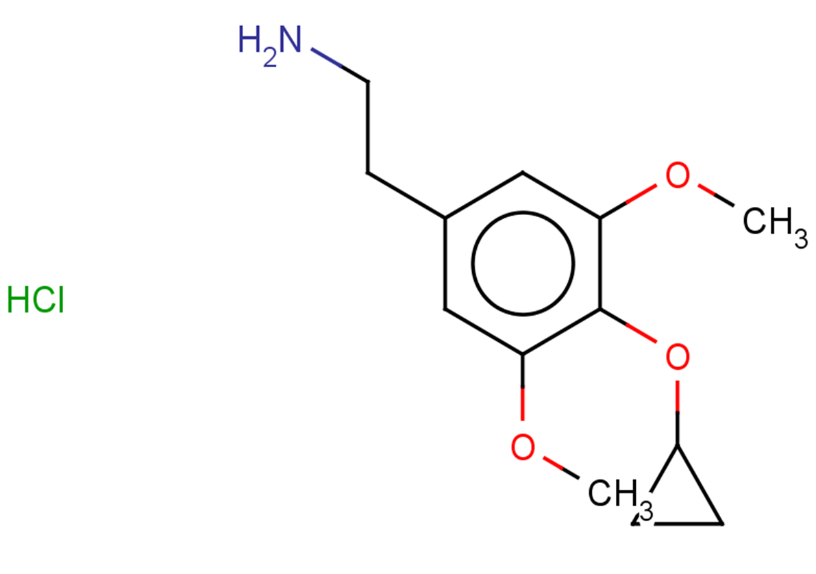 2-(4-cyclopropoxy-3,5-dimethoxyphenyl)ethan-1-amine hydrochloride