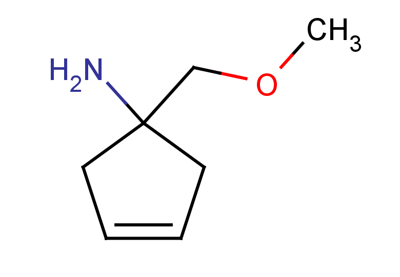 1-(methoxymethyl)cyclopent-3-en-1-amine