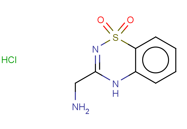 3-(aminomethyl)-4H-1lambda6,2,4-benzothiadiazine-1,1-dione hydrochloride