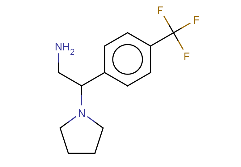2-(pyrrolidin-1-yl)-2-[4-(trifluoromethyl)phenyl]ethan-1-amine
