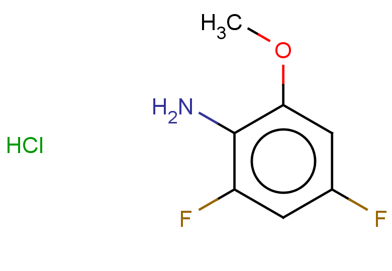 2,4-difluoro-6-methoxyaniline hydrochloride