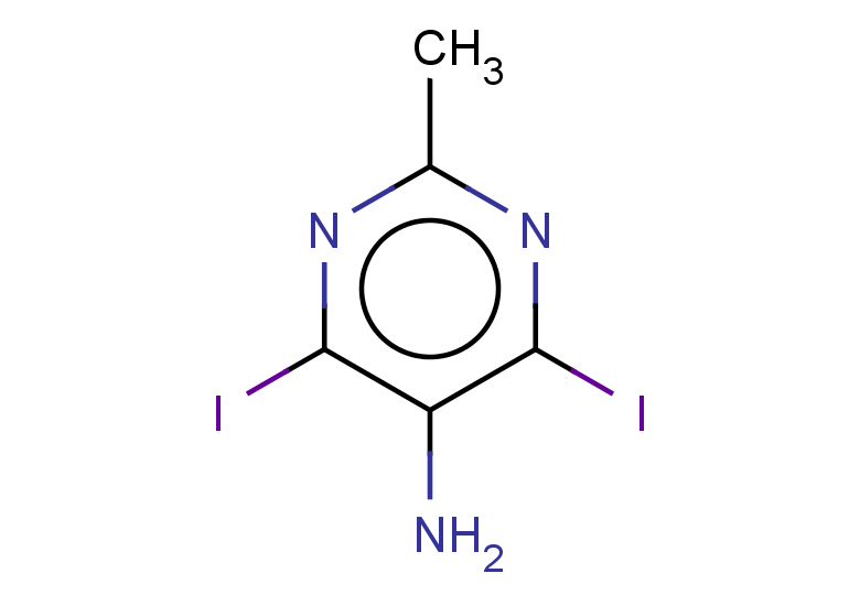 4,6-diiodo-2-methylpyrimidin-5-amine