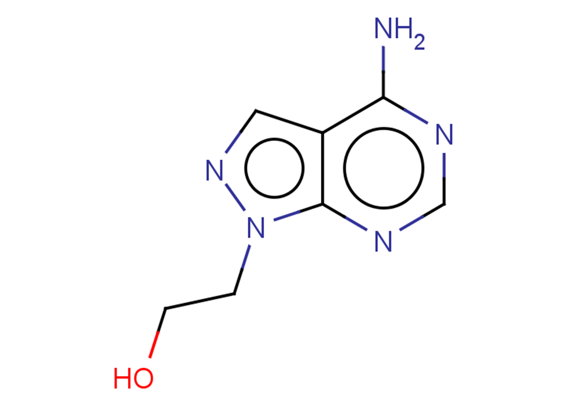 2-{4-amino-1H-pyrazolo[3,4-d]pyrimidin-1-yl}ethan-1-ol