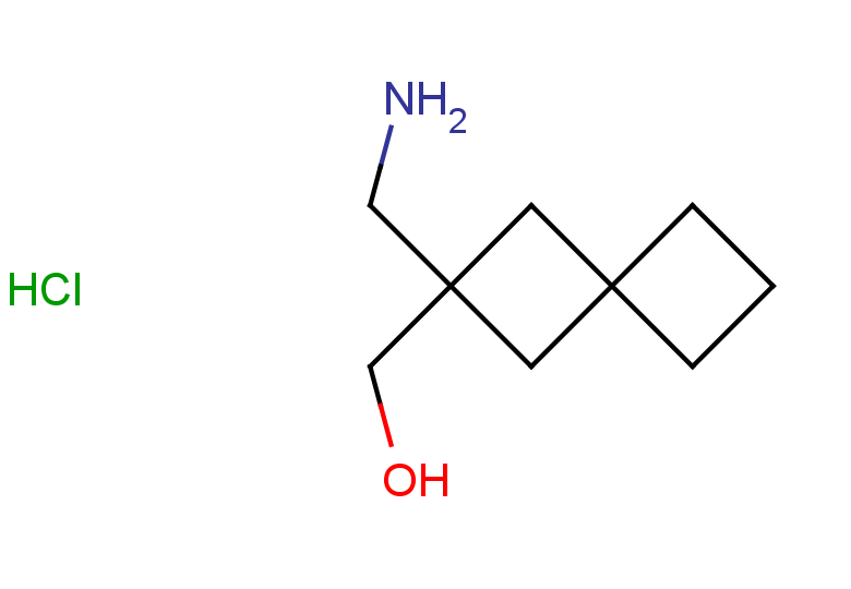 [2-(aminomethyl)spiro[3.3]heptan-2-yl]methanol hydrochloride