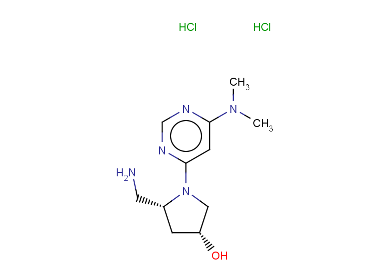 (3R,5R)-5-(aminomethyl)-1-[6-(dimethylamino)pyrimidin-4-yl]pyrrolidin-3-ol dihydrochloride