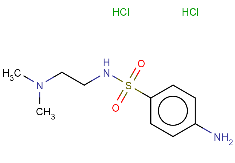 4-amino-N-[2-(dimethylamino)ethyl]benzene-1-sulfonamide dihydrochloride