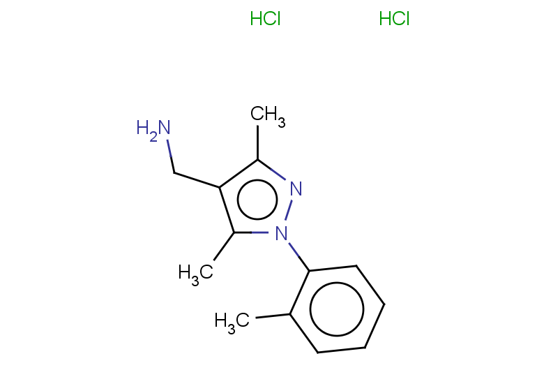 [3,5-dimethyl-1-(2-methylphenyl)-1H-pyrazol-4-yl]methanamine dihydrochloride