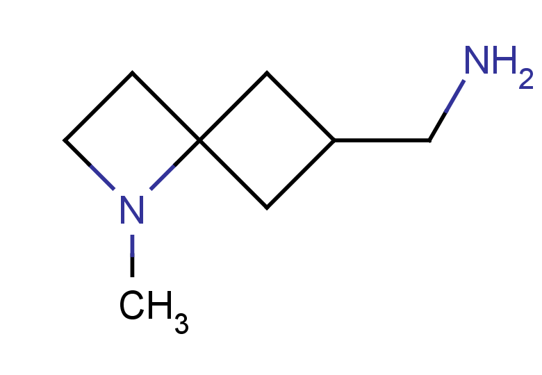 {1-methyl-1-azaspiro[3.3]heptan-6-yl}methanamine, Mixture of diastereomers