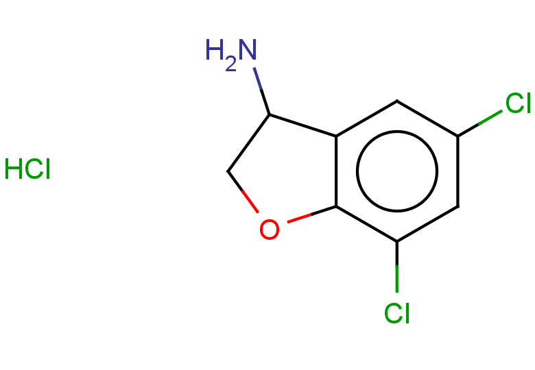 5,7-dichloro-2,3-dihydro-1-benzofuran-3-amine hydrochloride