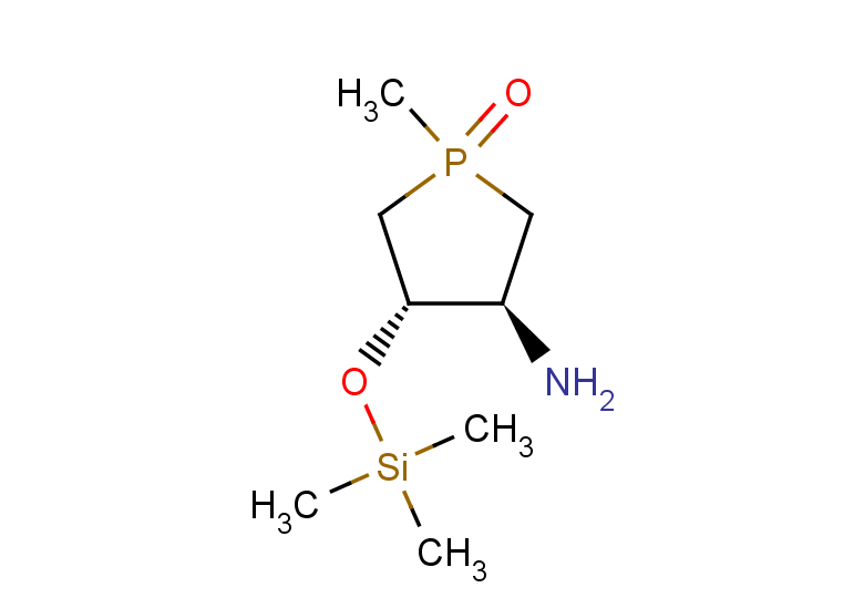 rac-(3R,4R)-3-amino-1-methyl-4-[(trimethylsilyl)oxy]-1lambda5-phospholan-1-one