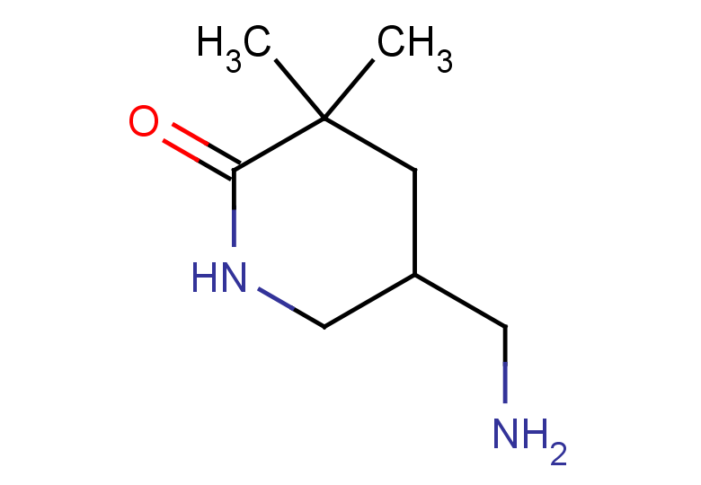 5-(aminomethyl)-3,3-dimethylpiperidin-2-one