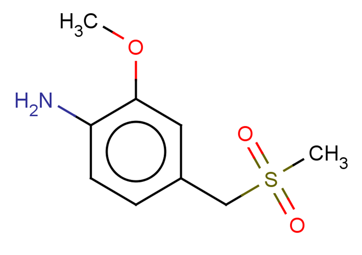 4-(methanesulfonylmethyl)-2-methoxyaniline