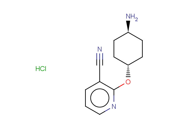 rac-2-{[(1r,4r)-4-aminocyclohexyl]oxy}pyridine-3-carbonitrile hydrochloride, trans