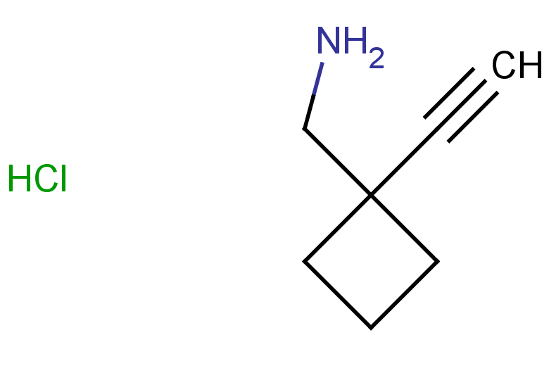 (1-ethynylcyclobutyl)methanamine hydrochloride