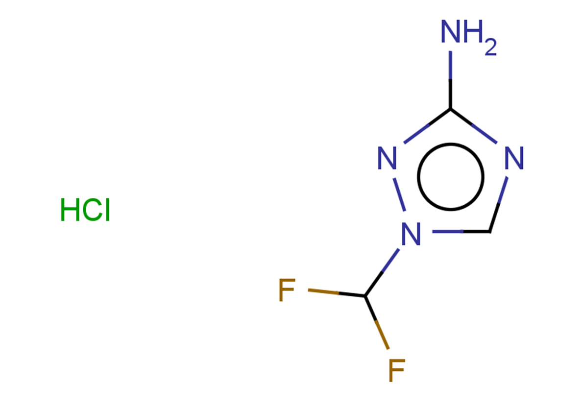1-(difluoromethyl)-1H-1,2,4-triazol-3-amine hydrochloride
