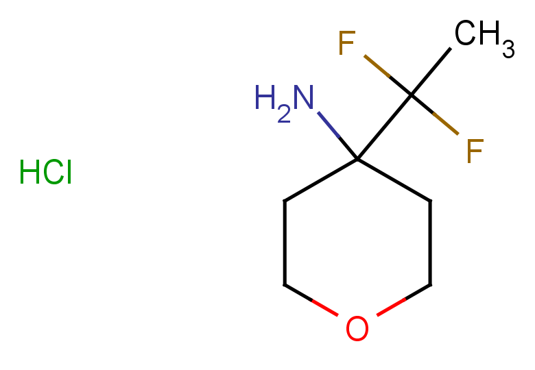 4-(1,1-difluoroethyl)oxan-4-amine hydrochloride