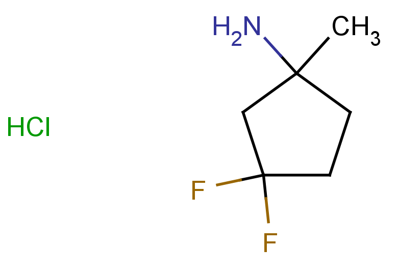3,3-difluoro-1-methylcyclopentanamine hydrochloride