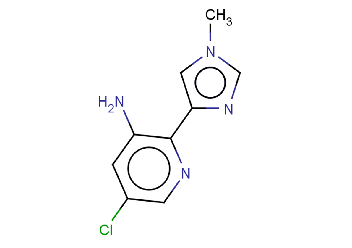 5-chloro-2-(1-methyl-1H-imidazol-4-yl)pyridin-3-amine
