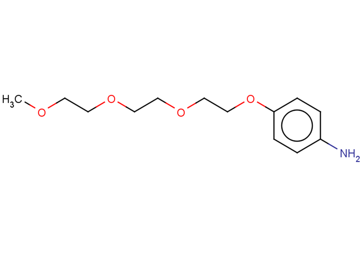 4-{2-[2-(2-methoxyethoxy)ethoxy]ethoxy}aniline