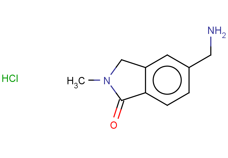 5-(aminomethyl)-2-methyl-2,3-dihydro-1H-isoindol-1-one hydrochloride