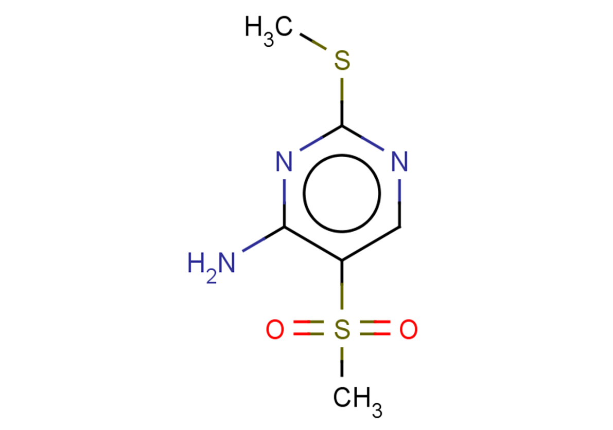 5-methanesulfonyl-2-(methylsulfanyl)pyrimidin-4-amine