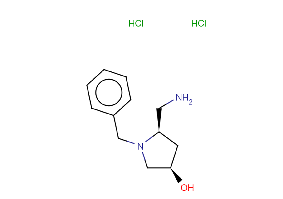 (3R,5R)-5-(aminomethyl)-1-benzylpyrrolidin-3-ol dihydrochloride