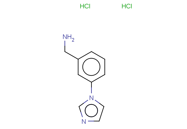 [3-(1H-imidazol-1-yl)phenyl]methanamine dihydrochloride