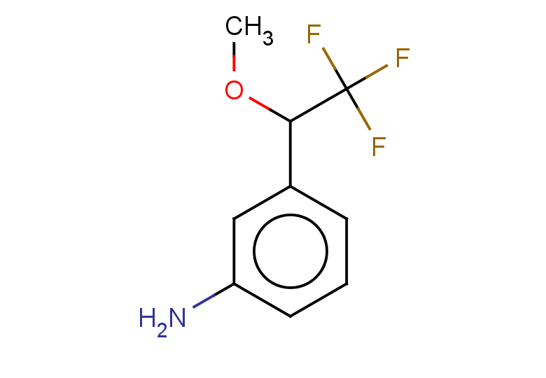 3-(2,2,2-trifluoro-1-methoxyethyl)aniline