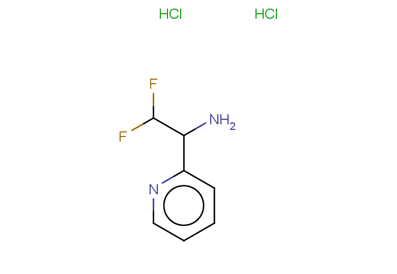 2,2-difluoro-1-(pyridin-2-yl)ethan-1-amine dihydrochloride