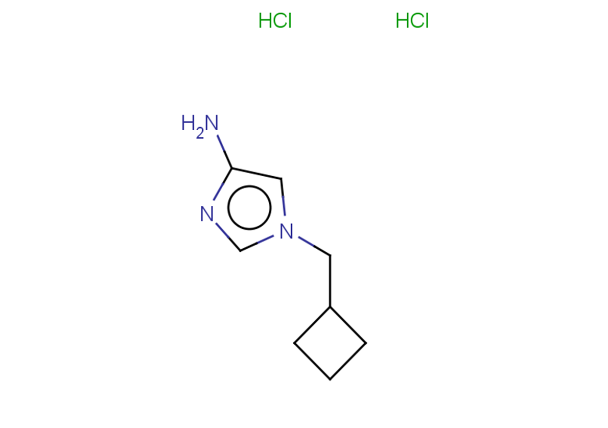 1-(cyclobutylmethyl)-1H-imidazol-4-amine dihydrochloride
