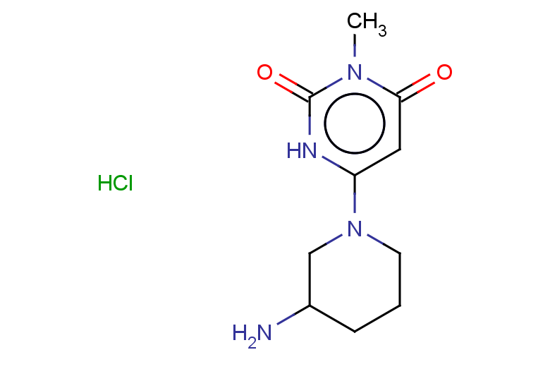6-(3-aminopiperidin-1-yl)-3-methyl-1,2,3,4-tetrahydropyrimidine-2,4-dione hydrochloride