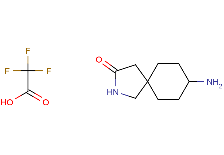 8-amino-2-azaspiro[4.5]decan-3-one, trifluoroacetic acid