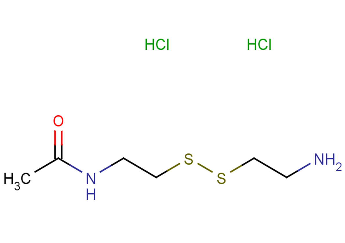 N-{2-[(2-aminoethyl)disulfanyl]ethyl}acetamide dihydrochloride