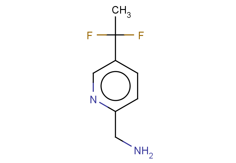 [5-(1,1-difluoroethyl)pyridin-2-yl]methanamine