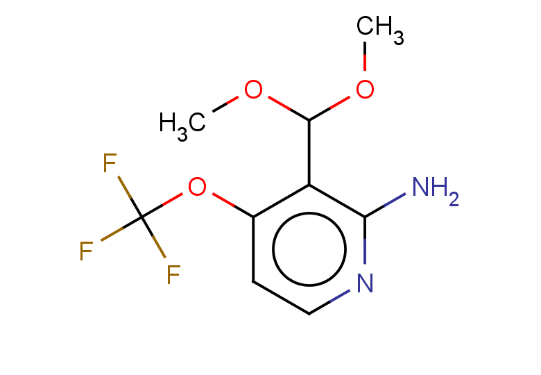 3-(dimethoxymethyl)-4-(trifluoromethoxy)pyridin-2-amine