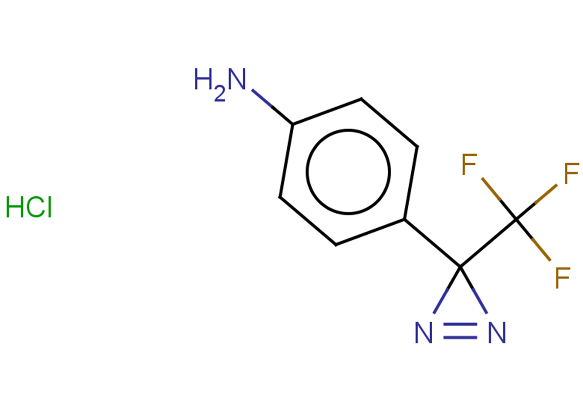 4-[3-(trifluoromethyl)-3H-diazirin-3-yl]aniline hydrochloride