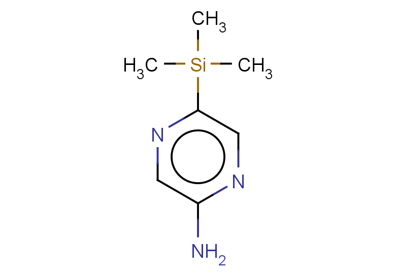 5-(trimethylsilyl)pyrazin-2-amine