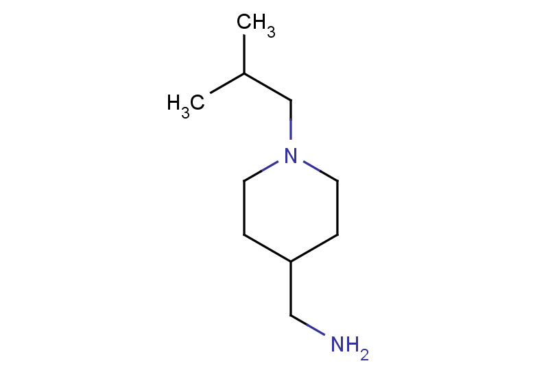 1-[1-(2-methylpropyl)piperidin-4-yl]methanamine