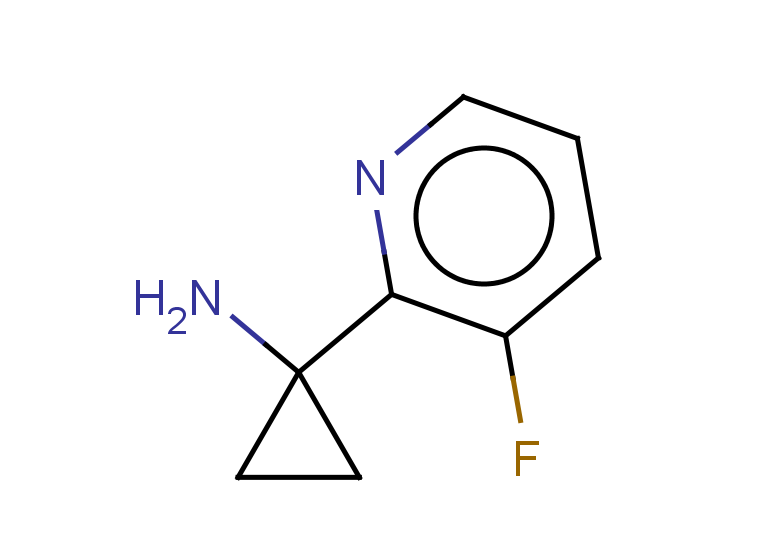 1-(3-fluoropyridin-2-yl)cyclopropan-1-amine